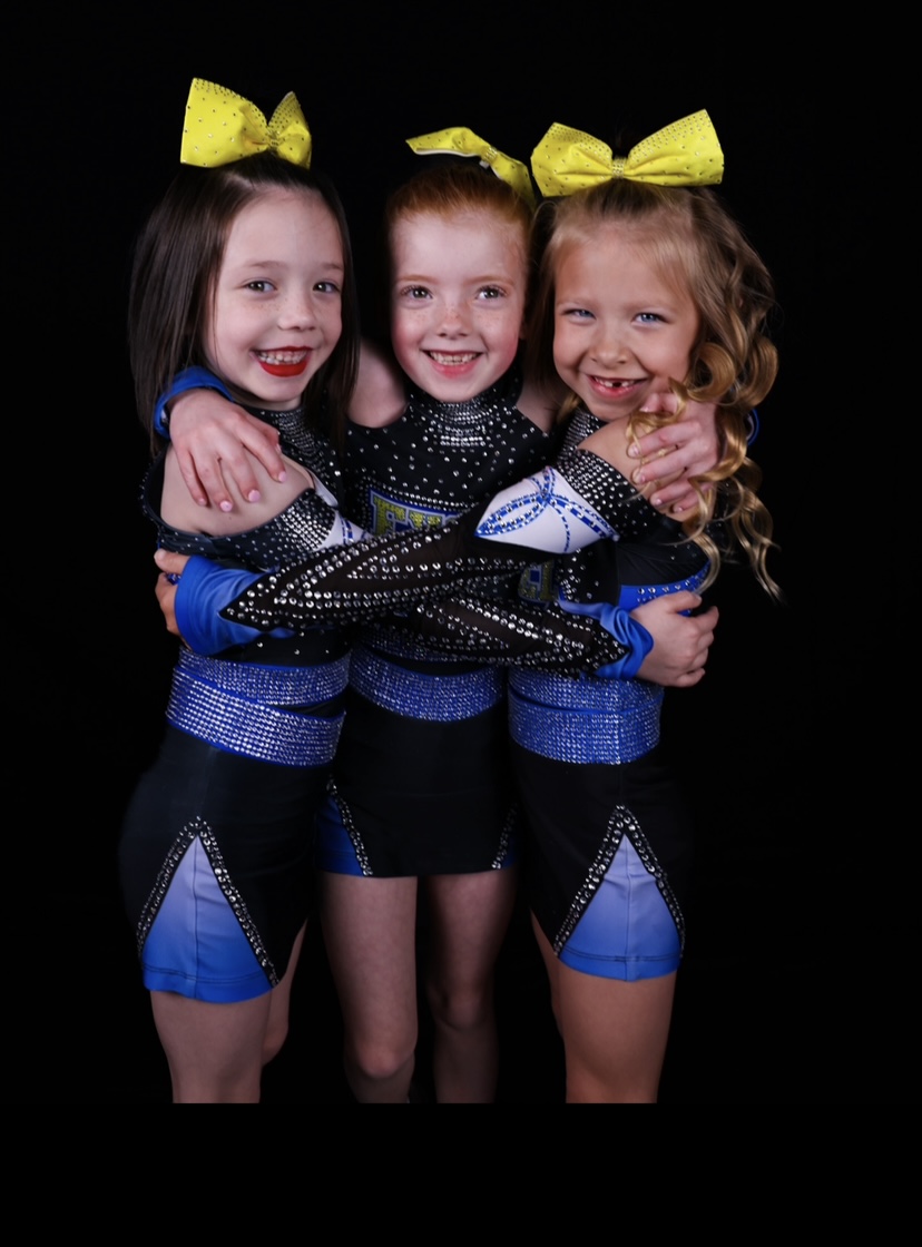 Mini and Tiny Novice All Star Cheer BFFs